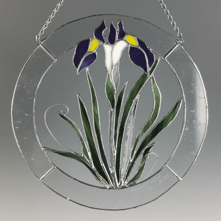 Iris Stained Glass