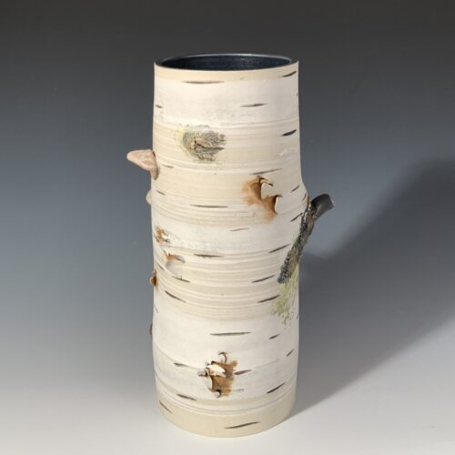 Ceramic Birch Vase