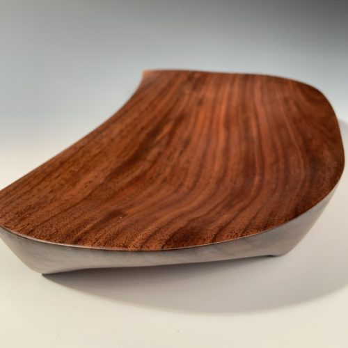Carved Walnut Tray - Image 2
