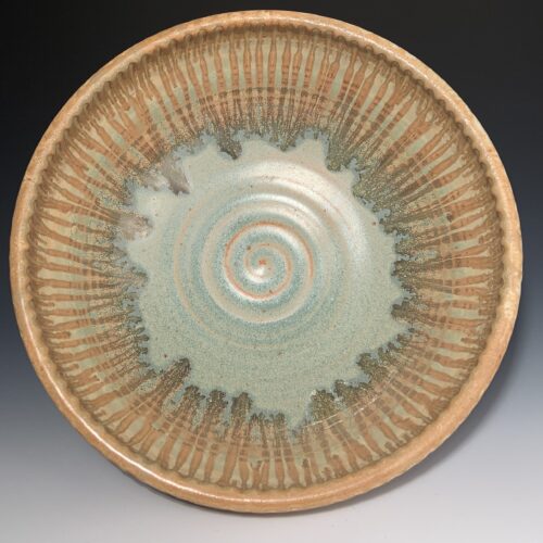 Jade Run Serving Bowl