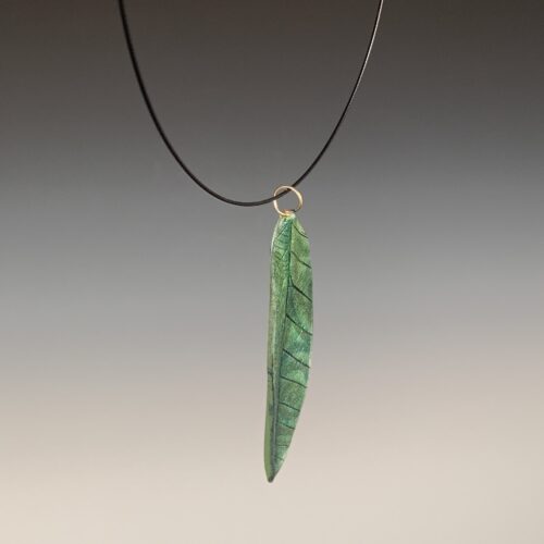 Green Leaf Pendant - Image 3