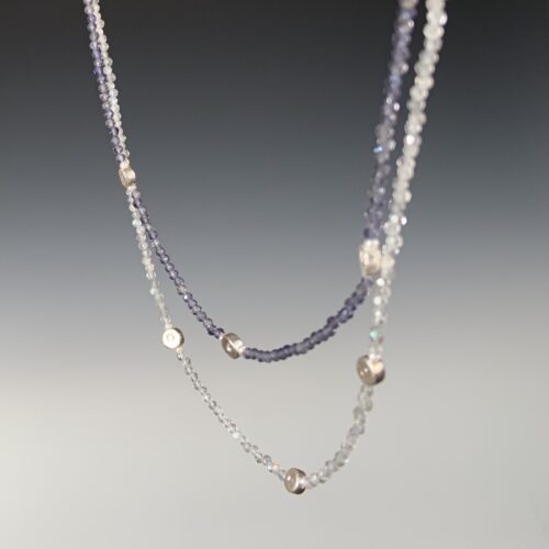 Labradorite Seed Bead Necklace - Image 3