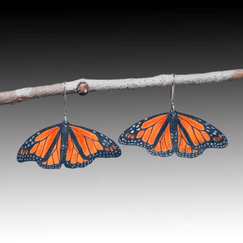 Monarch Butterfly Earrings