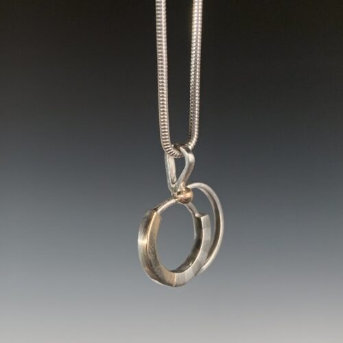 Double Circle Pendant - Image 2