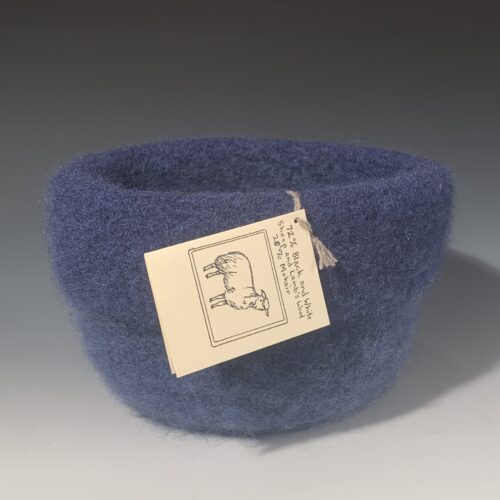 Denim 2-Tone Felted Hat - Image 3