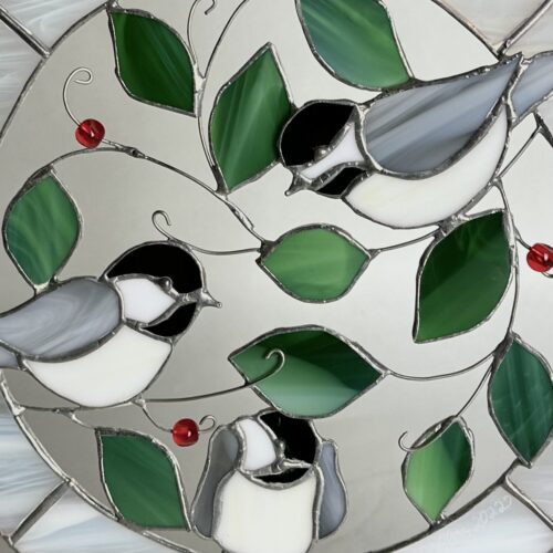 Chickadee Stained Glass - Image 2