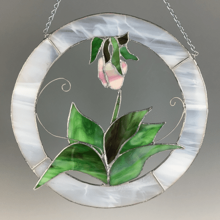 Ladyslipper Stained Glass