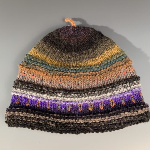 Handknit Wool Hat - Image 3