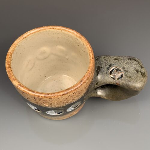 Salt Fired Moon Mug - Image 3