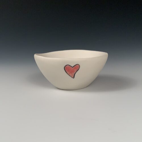 Little Bowl with Purple Bird - Image 3