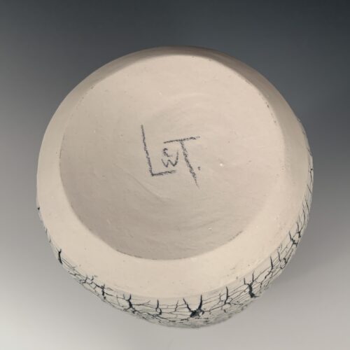 Small Crack-Textured Vase - Image 5