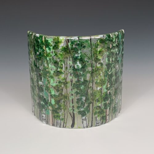 Birch Grove Candle Shield