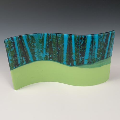Fall Birch Grove Glass Wave - Image 4