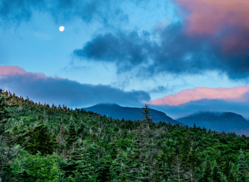 Moon Over Mount Osceola