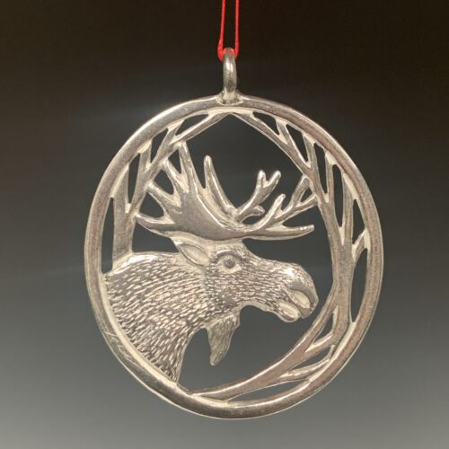 Pewter "Majestic Moose" Ornament