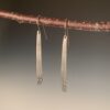 Oxidized "Suture" Earrings