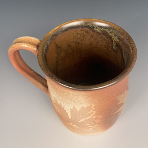 Hand-built Leaf Mug - Image 5