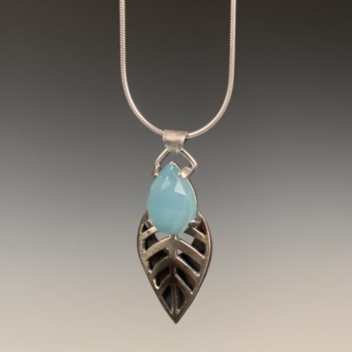 Chalcedony "Intuition" Pendant - Image 3