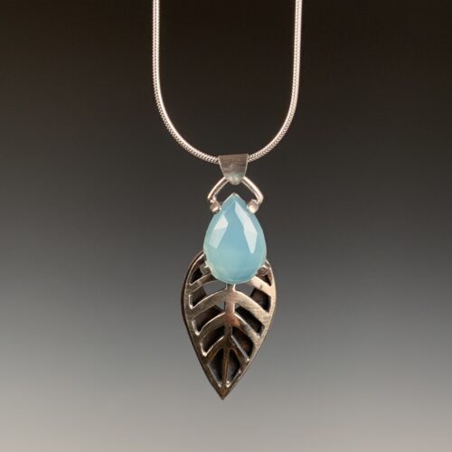 Chalcedony "Intuition" Pendant