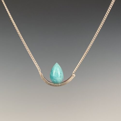 Amazonite "Soul Drop" Necklace
