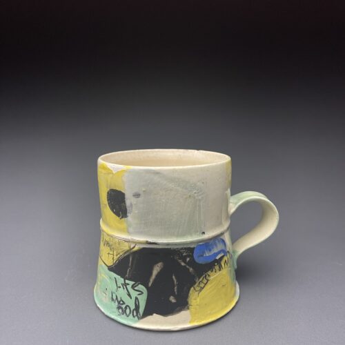 Porcelain Abstract Mug