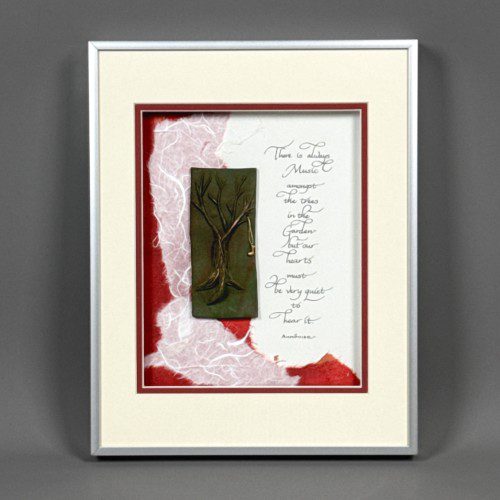 "There is Always Music" Mixed Media Collage