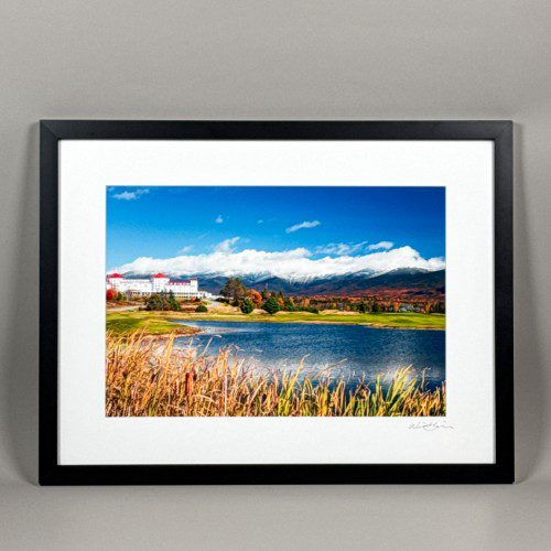 "First Snows on the Range" Framed Photograph