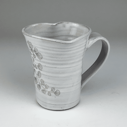 Ginko Leaf Heart Mug