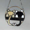 Stained Glass Cats Hoop