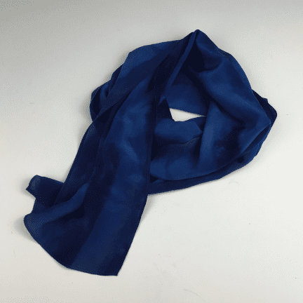 Hand-Dyed Silk Scarf