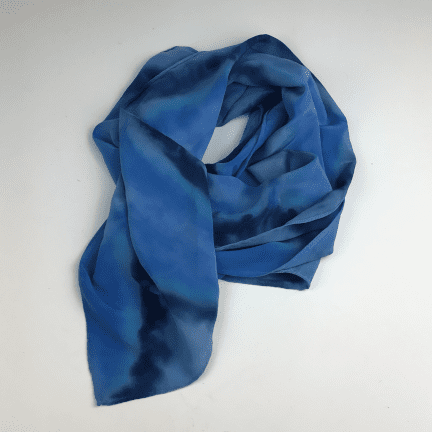 Hand-Dyed Silk Scarf