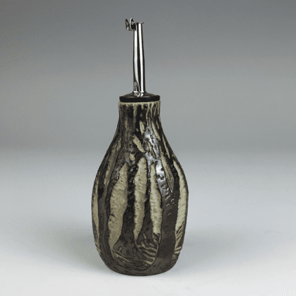 Carved Oil Bottle