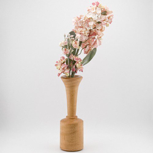 Curly Maple Flower Vase