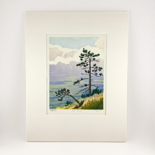 "Jack Pines" Woodblock Print