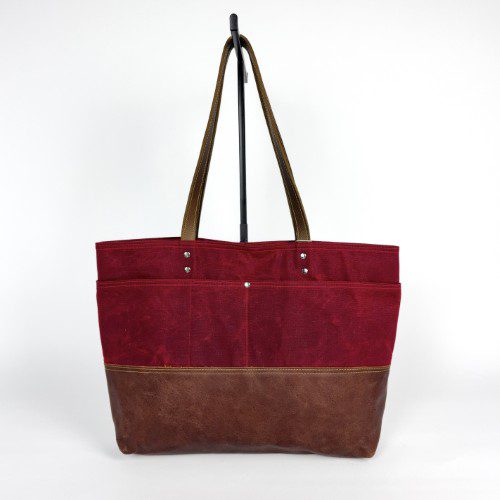 Carryall Tote in Red