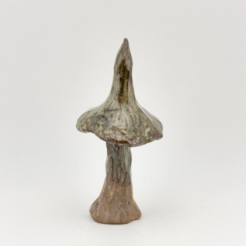 Ceramic Mushroom in Green