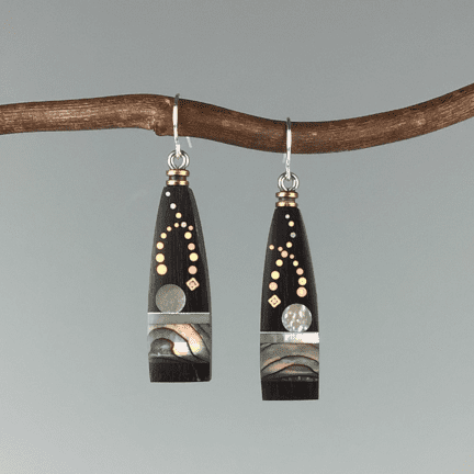 Recycled Aluminum Can Earrings