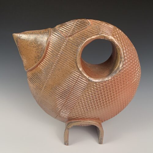 Woodfired Textured Teapot