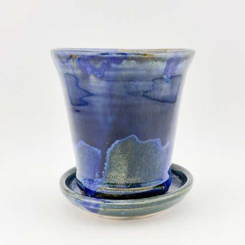 Small Planter with Drip Plate