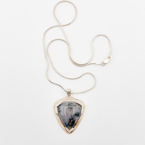 Moss Agate Pendant