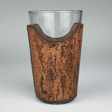 Leather Beer Pint Sleeve