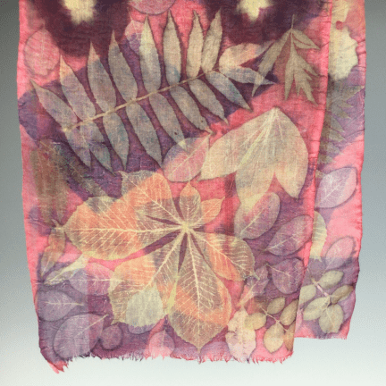 Botanical Wool Scarf