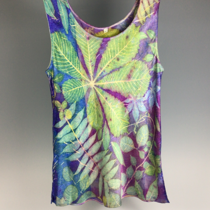 Botanical Silk Tank Top