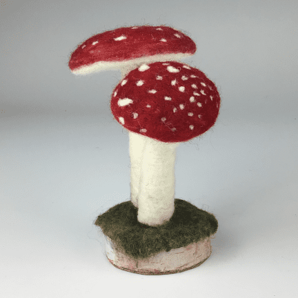 Alternative view of Felted Fungi