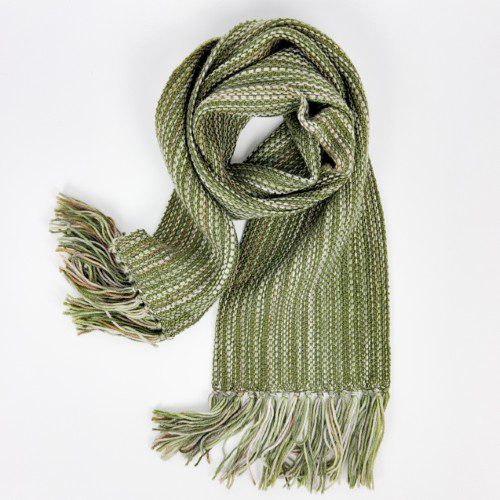 Hand Dyed Wool Scarf