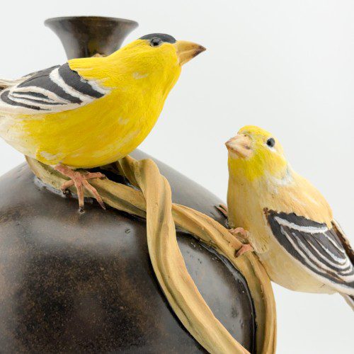 Alternative view of Goldfinch Vase