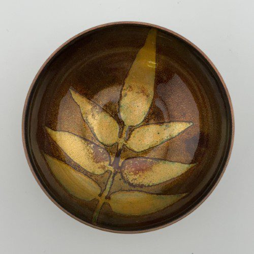 Enameled Copper Condiment Bowl