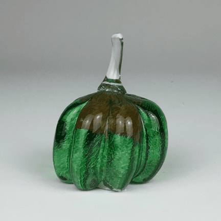 Small Glass Pumpkin