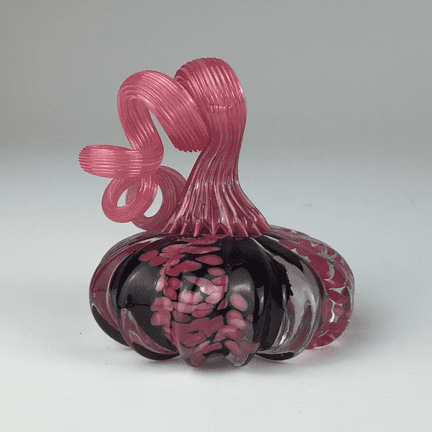 Alternative view of Glass Pumpkin