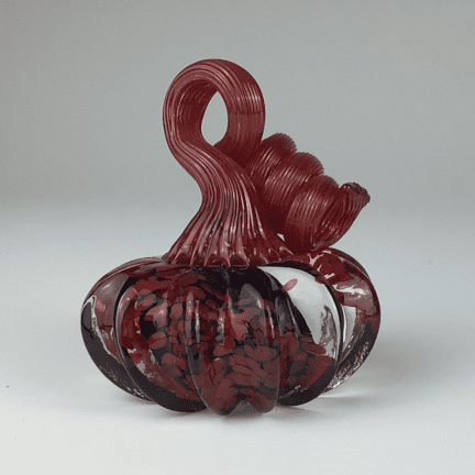 Alternative view of Glass Pumpkin
